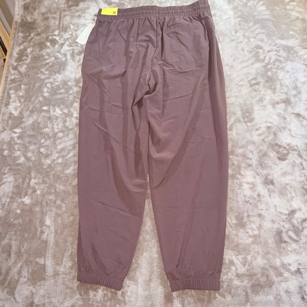 All in Motion Jogger Women L Brown NEW Active Light Mid Rise Ankle Pants‎ - Picture 8 of 8